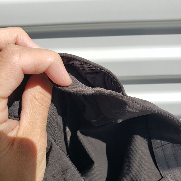 Athleta Wander Slim charcoal gray pants with invisible zipper - Picture 7 of 9